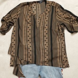 Denim 24/7 Asymmetrical Top